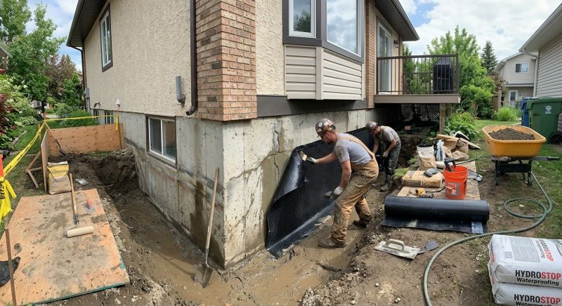 Basement Foundation Repair in Higganum, CT