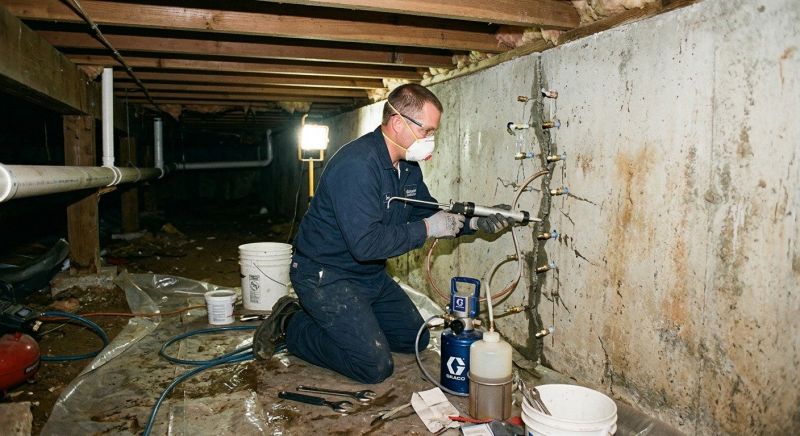 Basement Foundation Repair in West Haven, CT