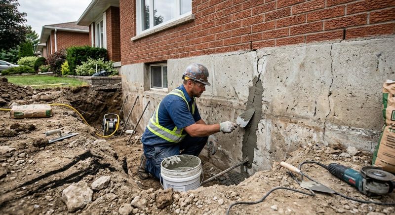 Basement Foundation Repair in Redding, CT