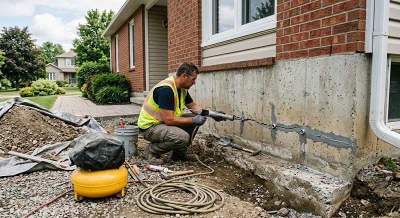 Basement Foundation Repair in Shoreham, NY