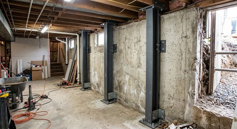 Basement Stabilization in West Haven, CT