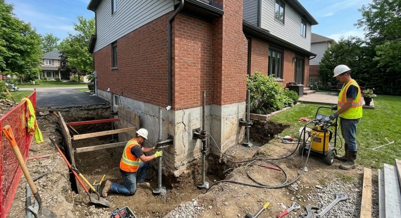 Basement Underpinning in West Haven, CT