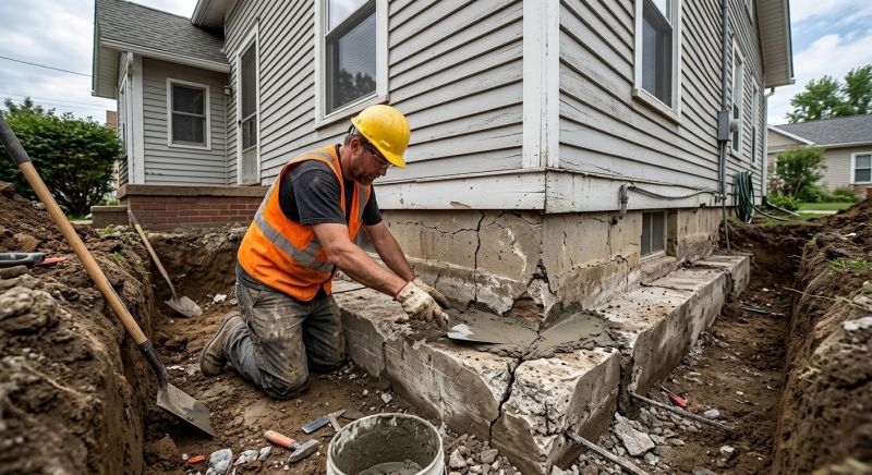 Building Foundation Repair in Derby, CT