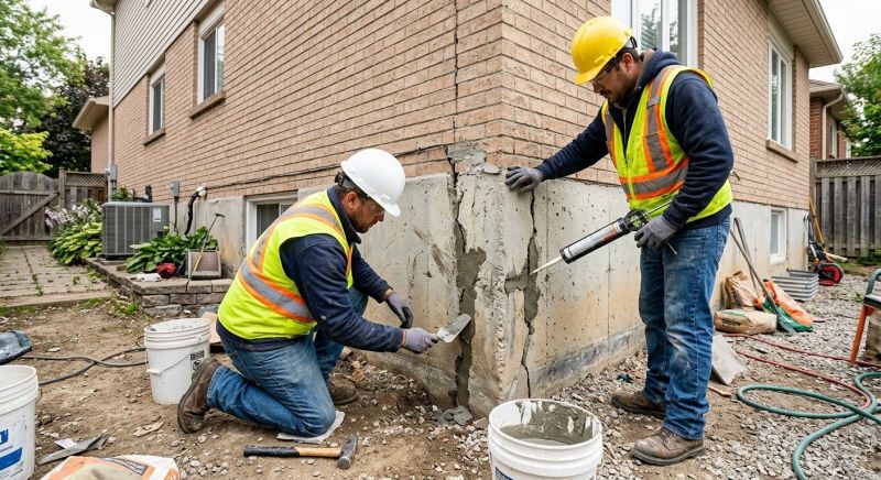 Building Foundation Repair in Madison, CT