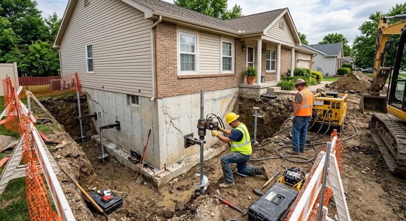 Building Foundation Repair in Shelton, CT