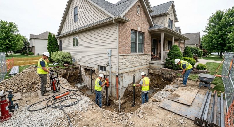 Building Foundation Repair in Southbury, CT
