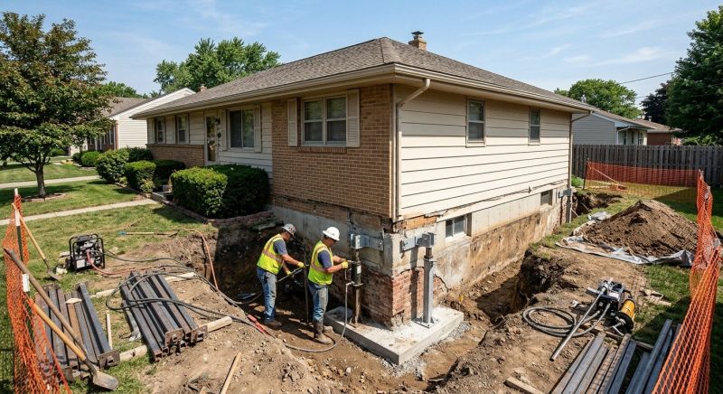Building Foundation Repair in Waterbury, CT