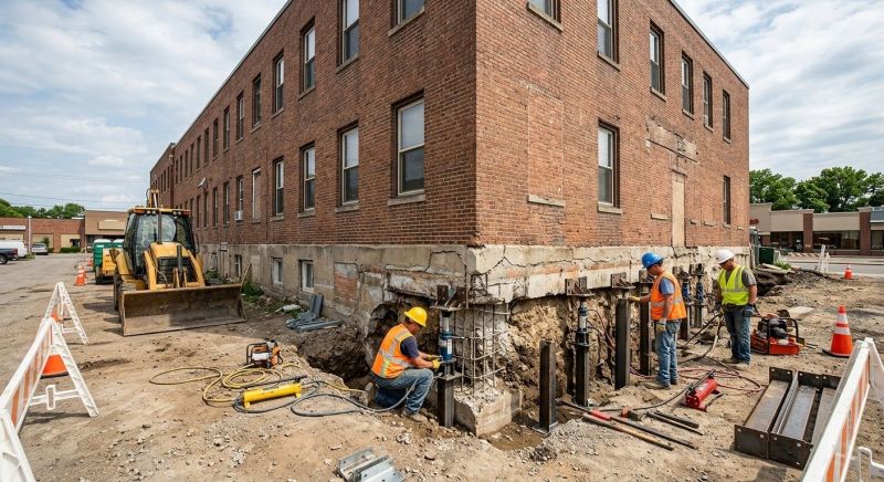 Commercial Foundation Repair in West Haven, CT