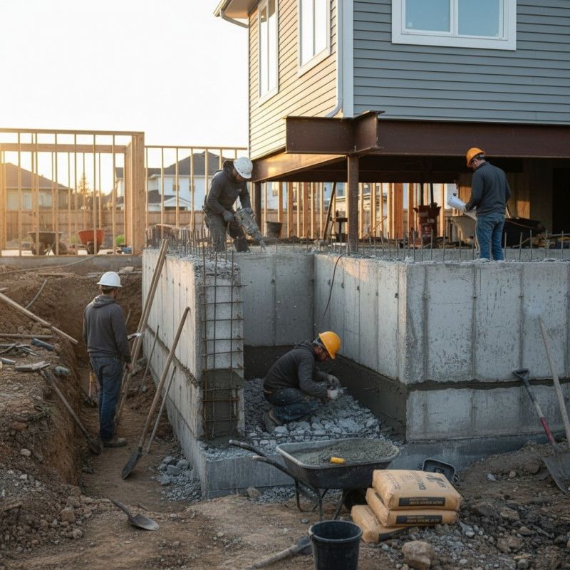 Concrete Foundation Repair in Meriden, CT