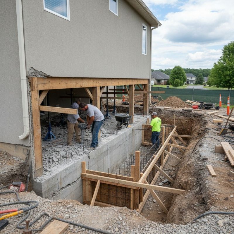 Concrete Foundation Repair in Redding, CT