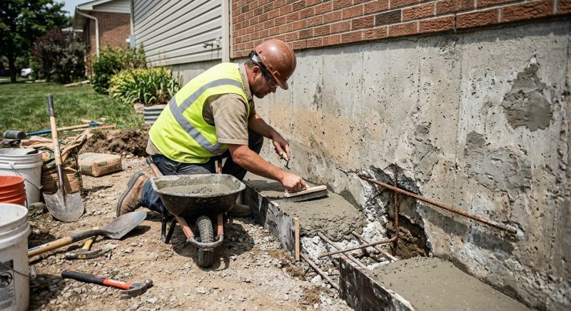Concrete Foundation Repair in Southington, CT