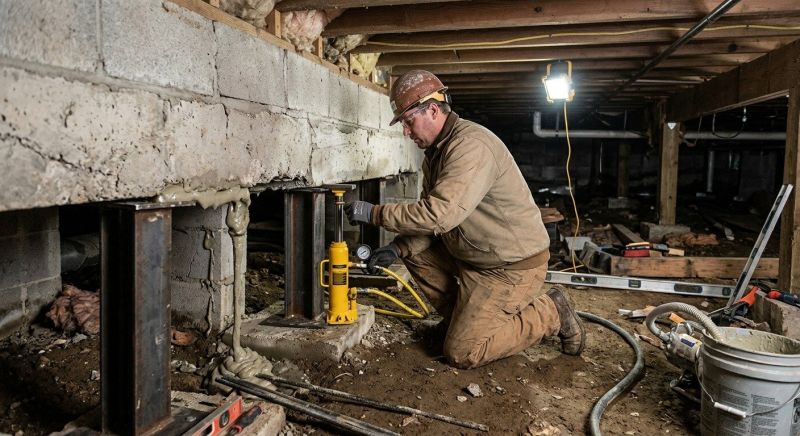 Crawlspace Foundation Repair in Cheshire, CT