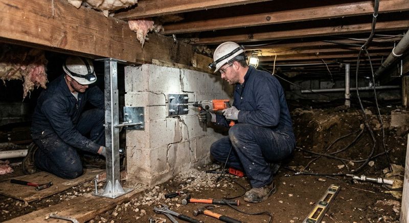 Crawlspace Foundation Repair in West Haven, CT