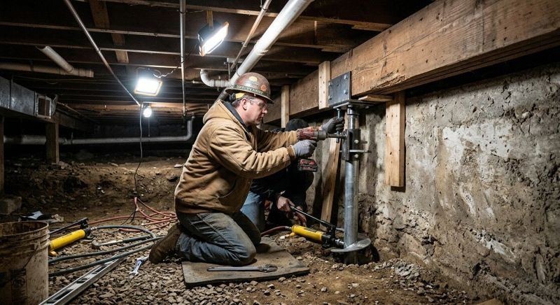 Crawlspace Foundation Repair in Naugatuck, CT