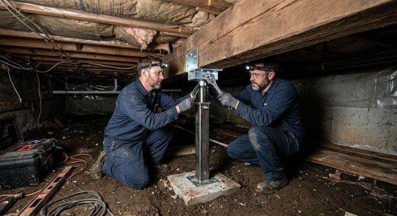 Crawlspace Foundation Repair in North Haven, CT