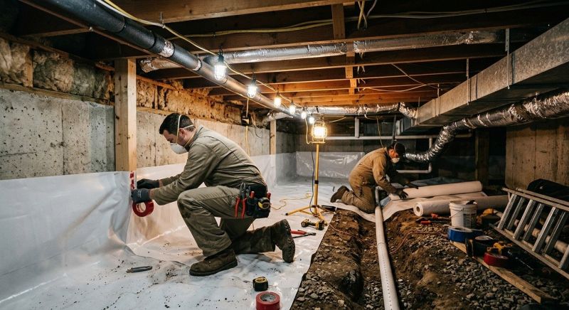Crawlspace Repair in West Haven, CT