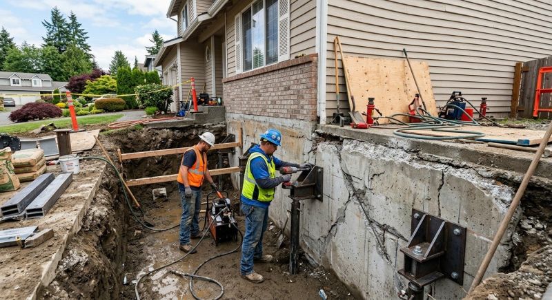 Foundation Damage Repair in Bridgeport, CT