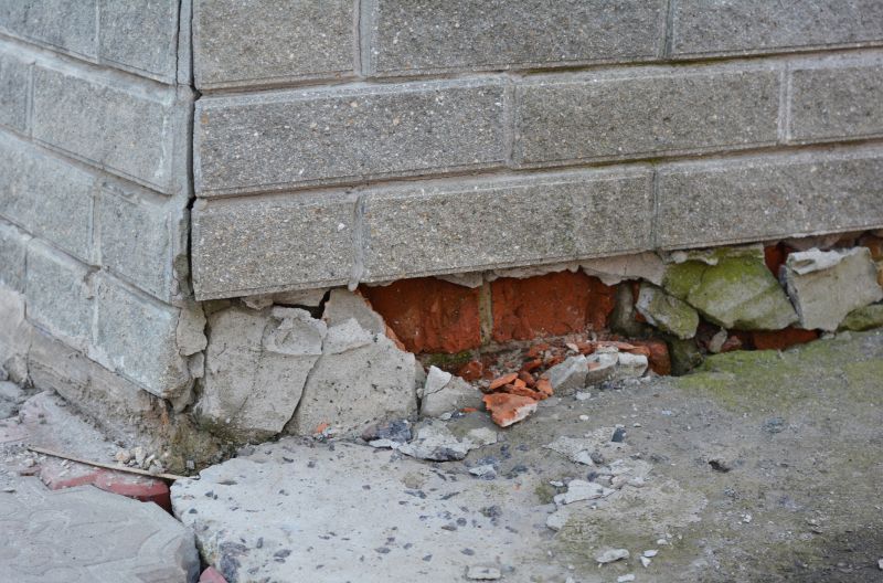 Foundation Damage Repair in Monroe, CT