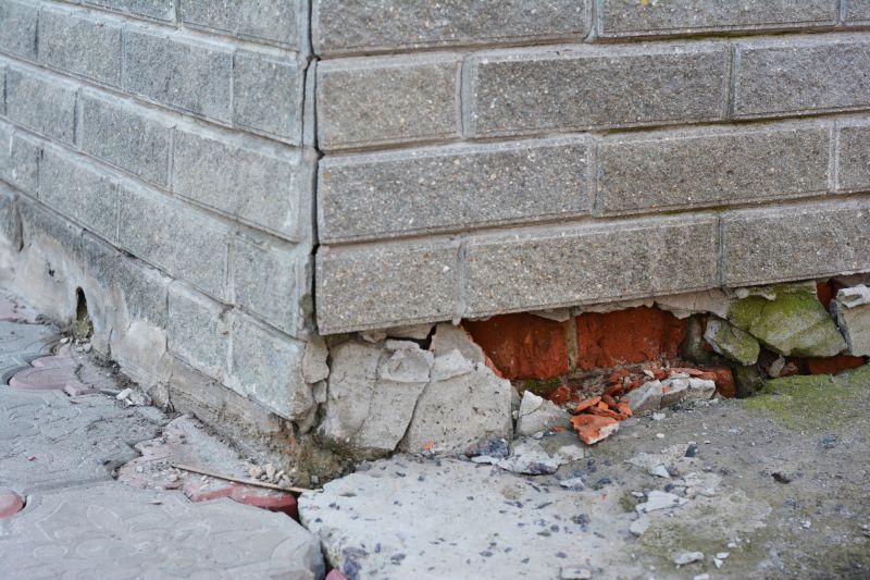 Foundation Damage Repair in Sandy Hook, CT