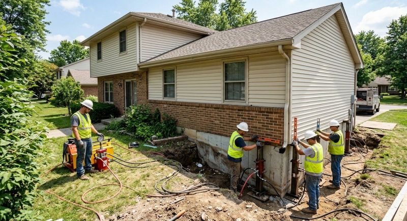 Foundation Jacking in Derby, CT