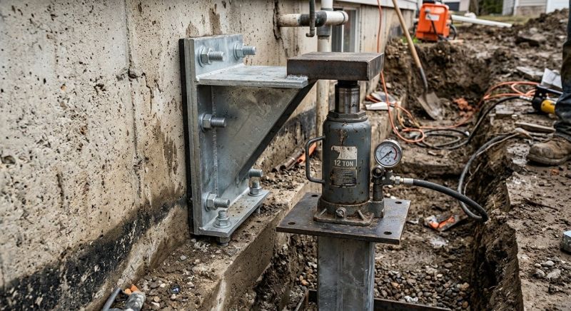 Foundation Jacking in Durham, CT