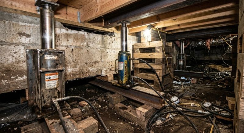 Foundation Jacking in Killingworth, CT