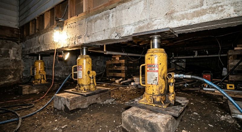Foundation Jacking in West Haven, CT