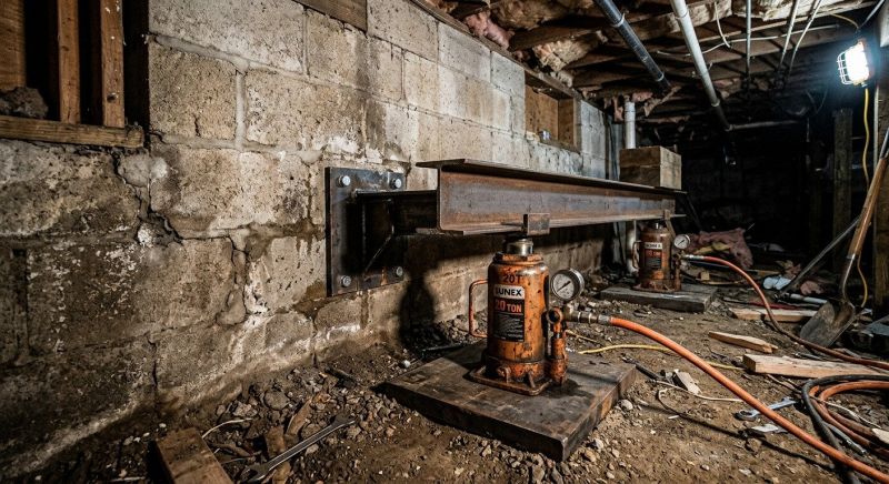 Foundation Jacking in Orange, CT