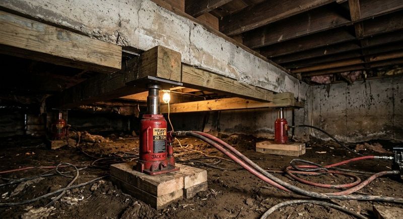 Foundation Jacking in Seymour, CT