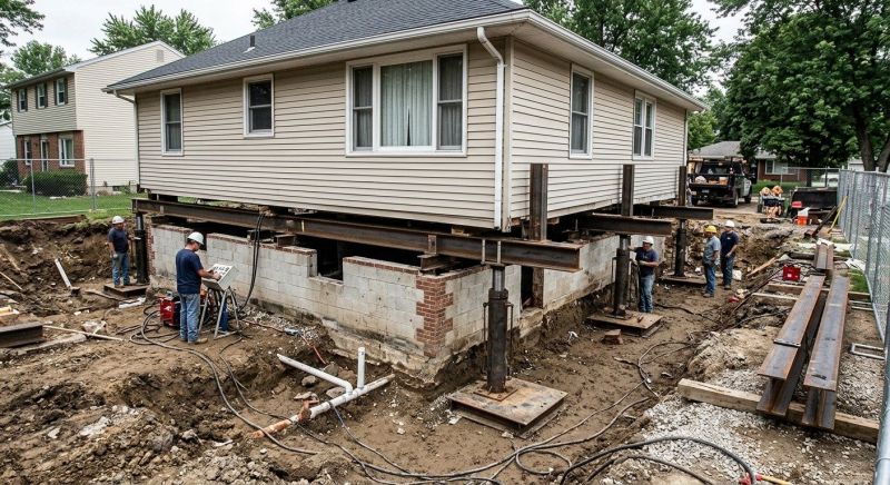 Foundation Lifting in Ansonia, CT
