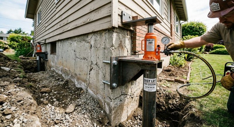 Foundation Lifting in Higganum, CT