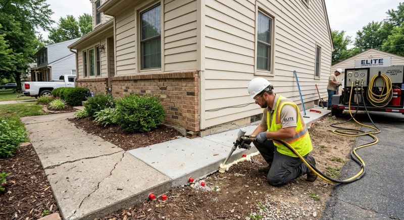 Foundation Lifting in Sandy Hook, CT