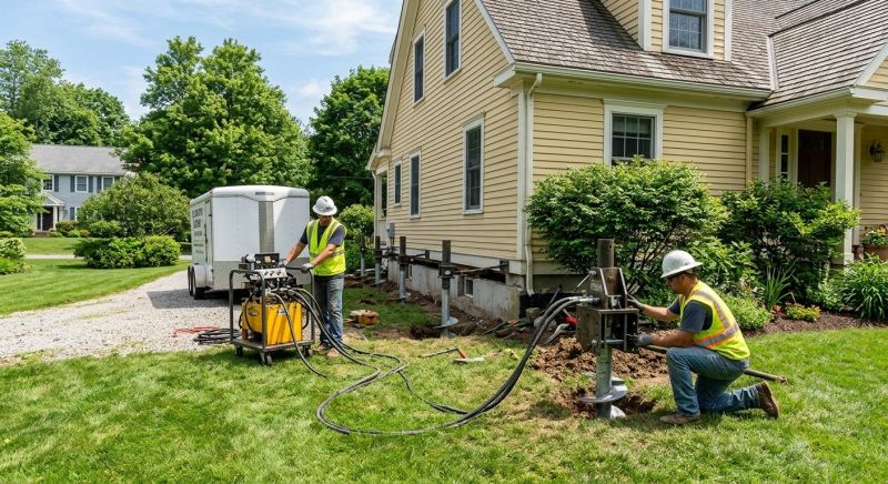 Foundation Lifting in Southbury, CT