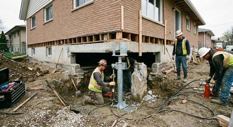 Foundation Pier Repair in West Haven, CT