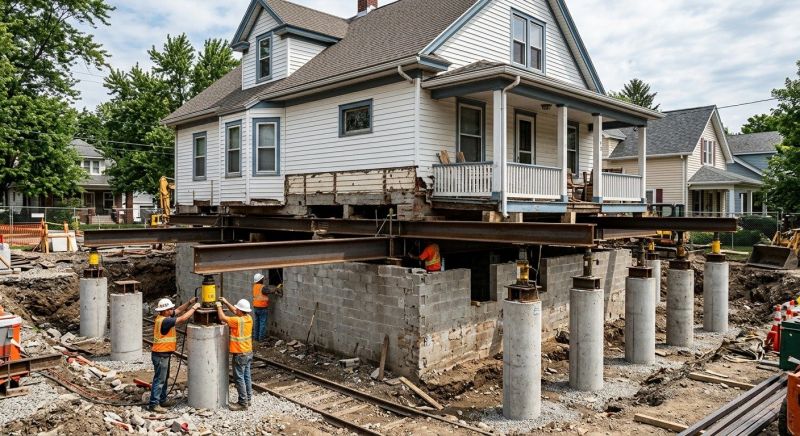 Foundation Raising in Orange, CT