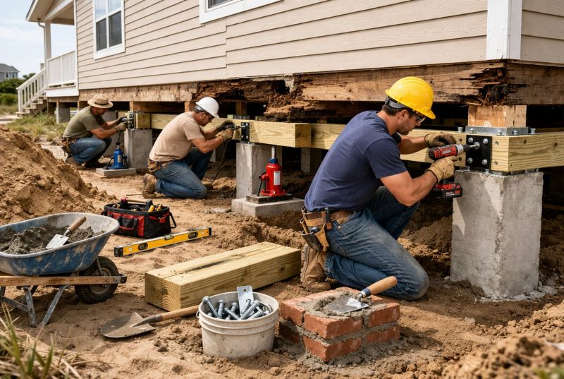 Foundation Raising in Woodbridge, CT