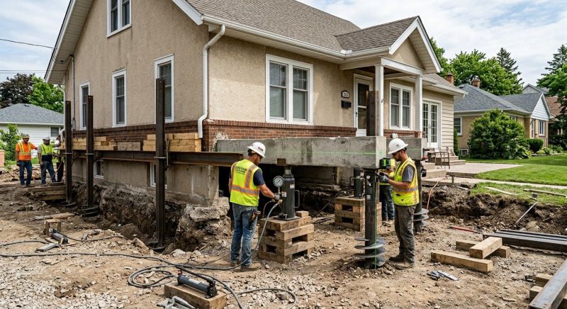Foundation Releveling in West Haven, CT
