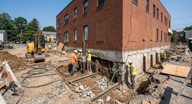 Foundation Renovation in West Haven, CT