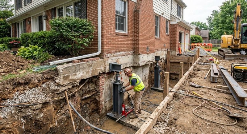 Foundation Repair in Bethany, CT
