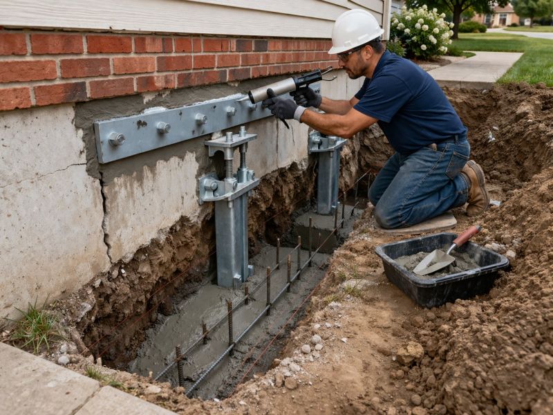 Foundation Repair in Oxford, CT
