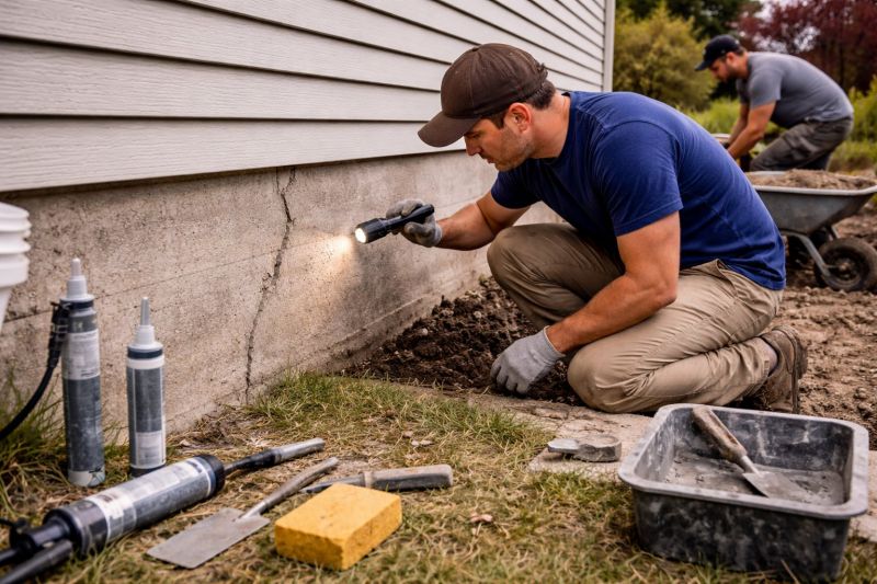 Foundation Repair in Stratford, CT