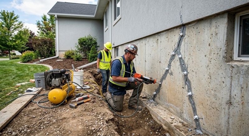 Foundation Repair in Woodbridge, CT