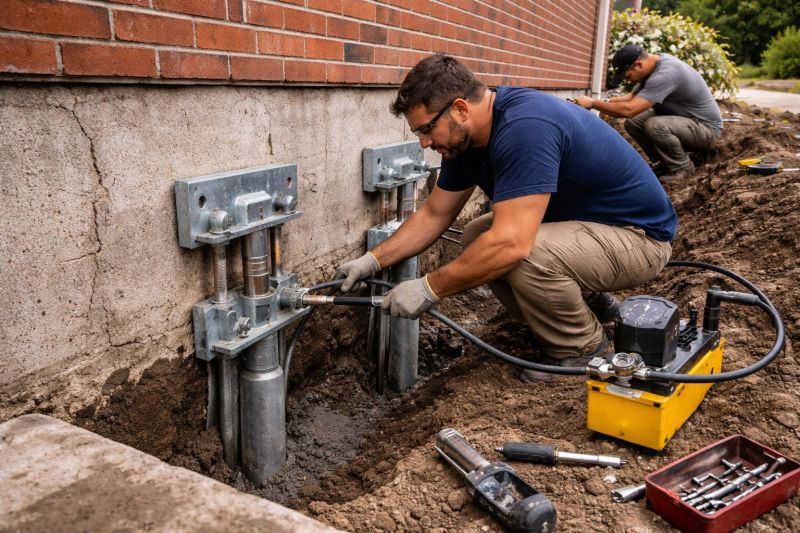 Foundation Repair in Woodbury, CT