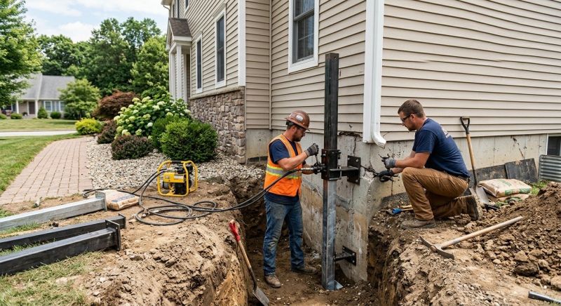 Foundation Stabilizing in Hamden, CT