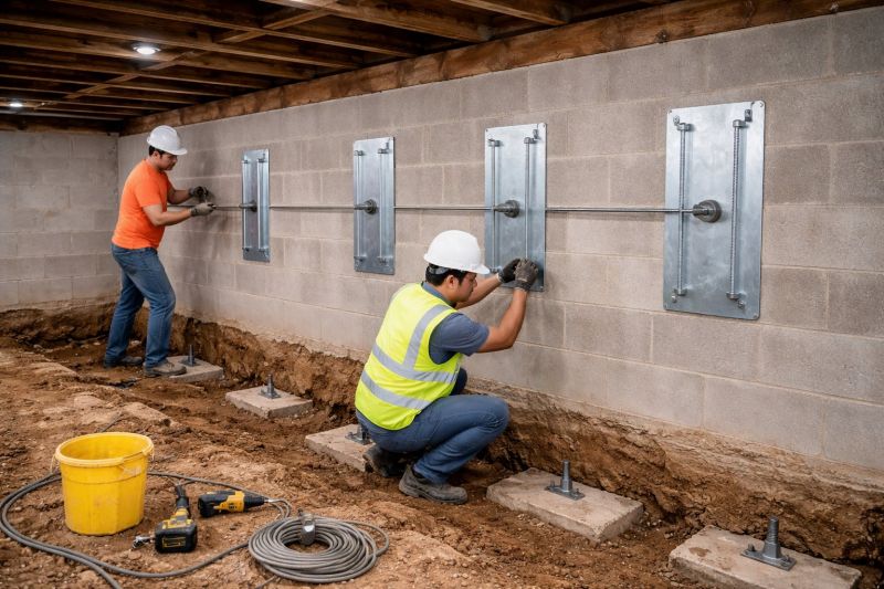 Foundation Stabilizing in Hamden, CT