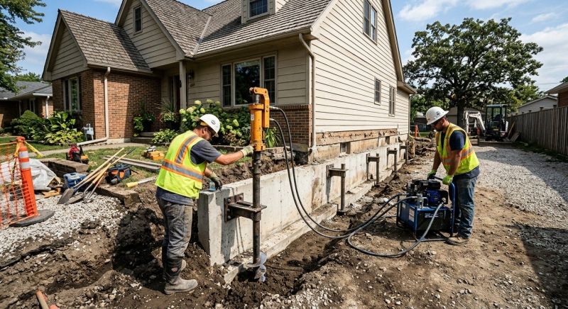 Foundation Stabilizing in West Haven, CT