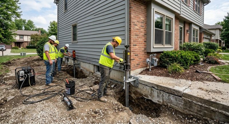 Foundation Stabilizing in Shoreham, NY