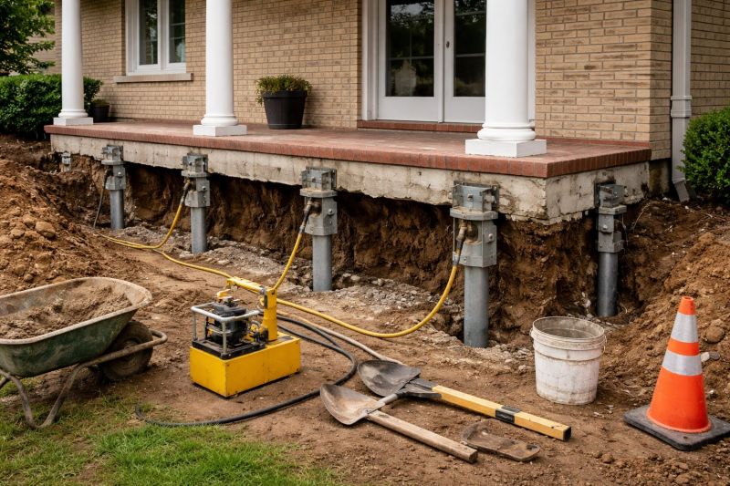 Foundation Stabilizing in Southington, CT