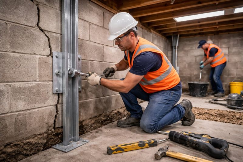 Foundation Structural Repair in Southington, CT