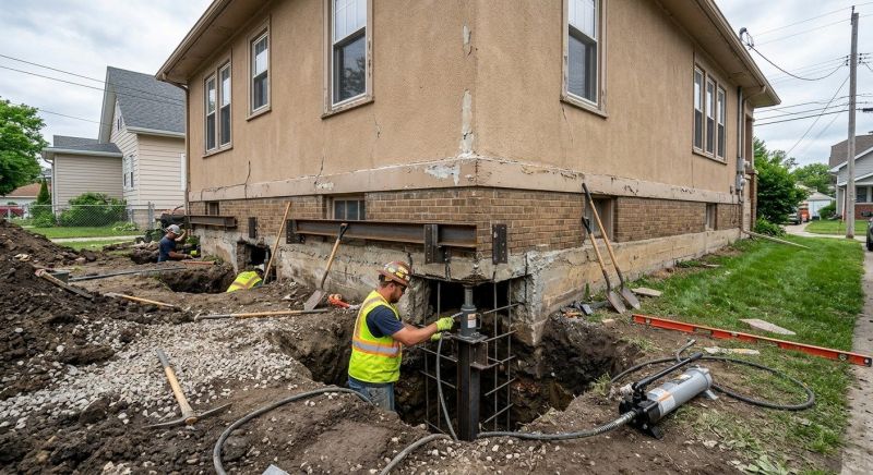 Foundation Underpinning in West Haven, CT